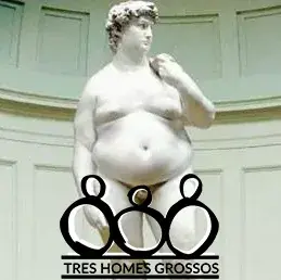 Tres Homes Grossos. Miguel Angel
